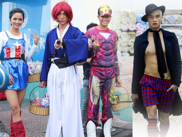 Người mẫu - Hoa hậu - 101 thời trang "gây sốc" tại cuộc thi Người mẫu Việt