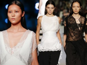 Xu hướng thời trang - Liu Wen đẹp hút mắt với sắc trắng - đen