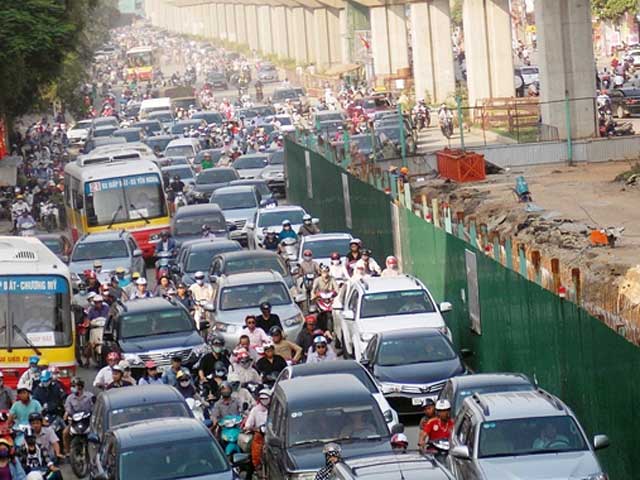 Tin tức Việt Nam - Sẽ rút giấy phép công trường gây ùn tắc