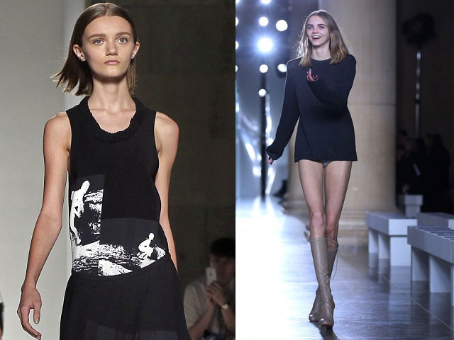 Xu hướng thời trang - Victoria Beckham bị la ó vì ưu ái "bộ xương di động"