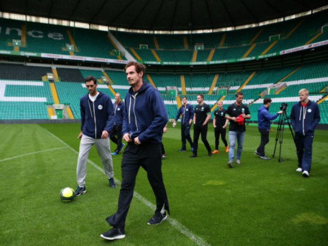 Thể thao - Tin HOT 15/9: Murray chơi bóng đá để chuẩn bị Davis Cup