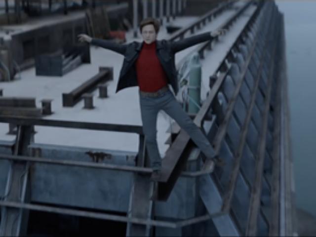 Phim - Phim về "người đi trên dây" tung trailer gây sửng sốt