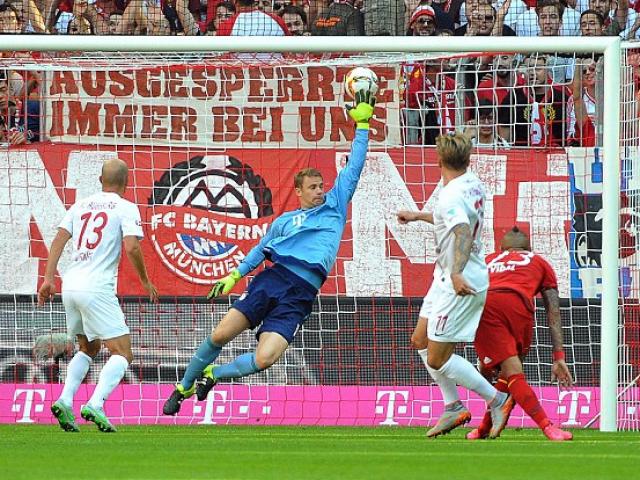 Cú sút cháy lưới Neuer trong top bàn thắng V4 Bundesliga