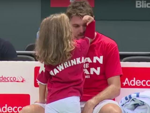 Thể thao - Tin HOT 18/9: Wawrinka “tập luyện” cùng ...cháu gái
