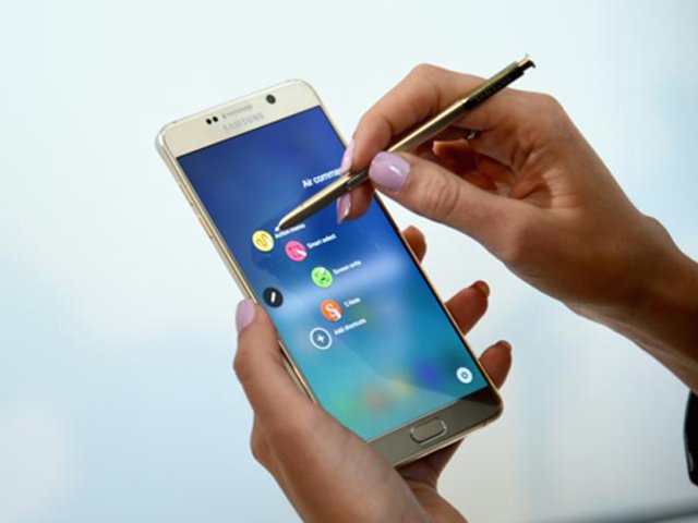 Video: Samsung khoe tính năng bút S Pen trên Note 5