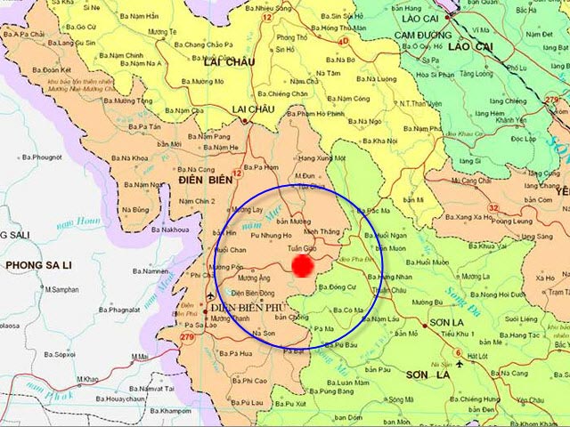 Tin tức trong ngày - Động đất 3,6 độ richter tại Tuần Giáo - Điện Biên