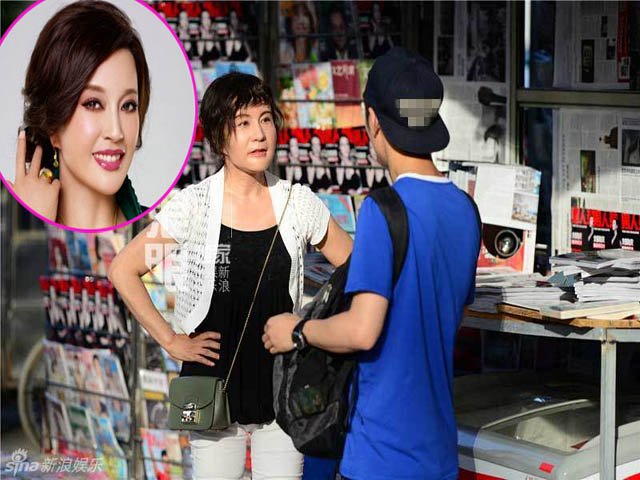 Ngôi sao điện ảnh - U60 Lưu Hiểu Khánh già nua, đi bán báo