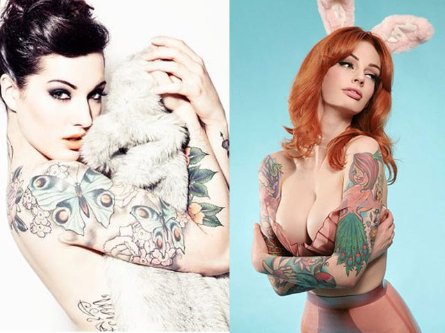 Làm đẹp - Vẻ sexy của 6 người mẫu hình xăm "hot" nhất hiện nay
