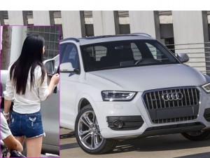 Giới trẻ - Cãi nhau với người yêu, thiếu nữ đập nát xe Audi Q3