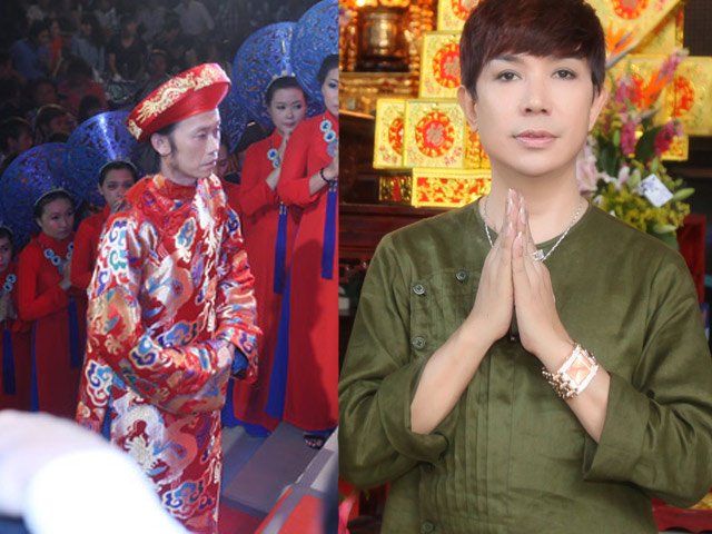 Ca nhạc - MTV - Long Nhật mặc áo lạ trong lễ giỗ tổ do Hoài Linh tổ chức