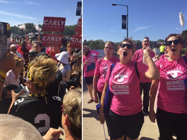 Tin tức trong ngày - Ứng viên TT Mỹ bị ném bao cao su khi vận động tranh cử