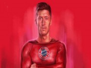 Cup C1 - Champions League - “Siêu nhân” Lewandowski có thể ghi… 520 bàn/năm