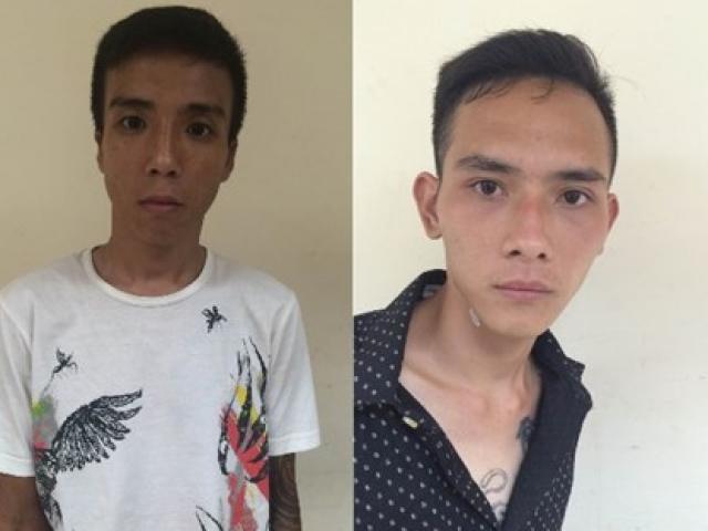 Pháp luật - Bắt 2 đối tượng gây hàng chục vụ cướp giật ở Hà Nội