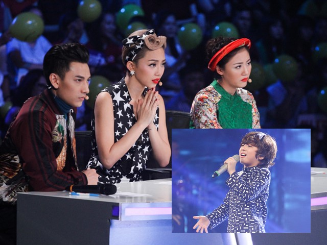 Ca nhạc - MTV - VN Idol Kids: "Soái ca nhí" bị Văn Mai Hương cảnh cáo