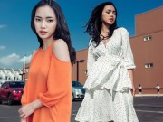 Xu hướng thời trang - Hot girl cá tính Châu Bùi bất ngờ dịu dàng xuống phố