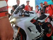 Thế giới xe - Ducati Supersport mới rò rỉ hình ảnh làm phái mạnh tò mò