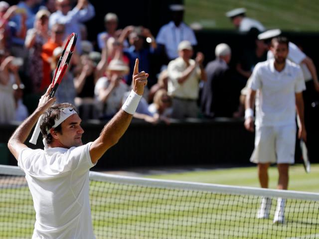 Thể thao - "Tim nhảy ra ngoài" xem Federer vượt ải Cilic