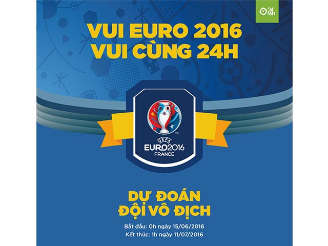 Bóng đá - Gia hạn thời gian dự đoán chương trình Euro 2016