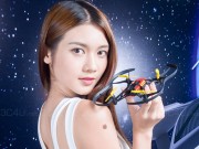 Thời trang Hi-tech - Ngắm mỹ nữ trên tay chiếc Minidrones đa dụng