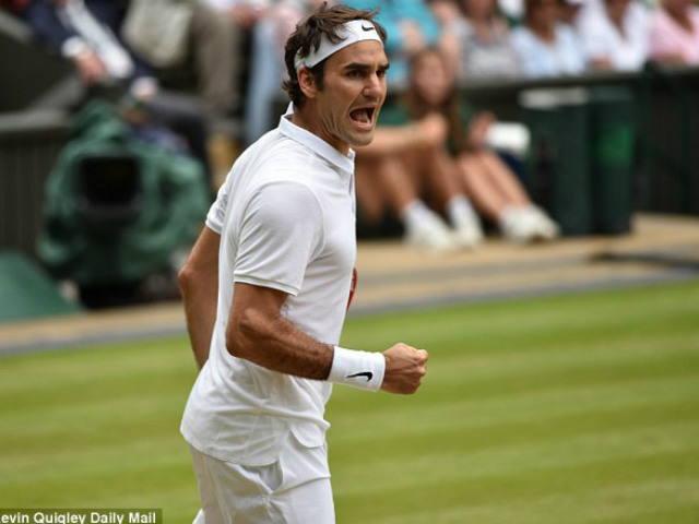 Thể thao - Federer tuổi 35 và những cú đánh mẫu mực trước Raonic