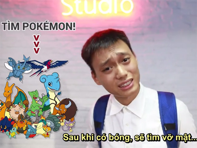 Bạn trẻ - Cuộc sống - Clip chế: Bi hài giới trẻ với cơn sốt bắt "Pokemon"