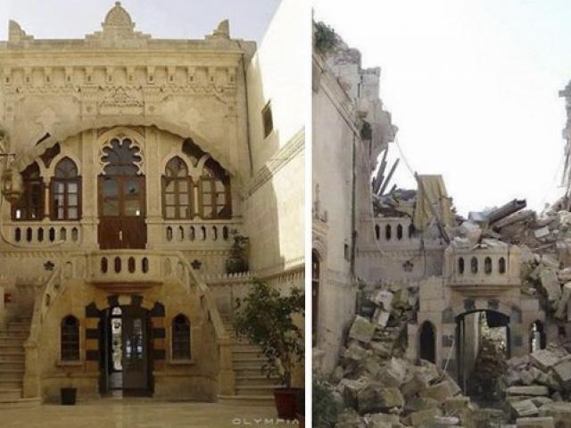 Thế giới - Ảnh: So sánh Syria trước và sau 5 năm nội chiến