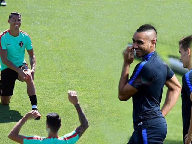 Bóng đá - Góc ảnh: Bồ Đào Nha và Pháp ngập tiếng cười trước giờ G