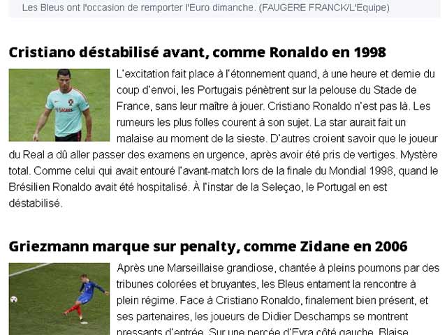 Bóng đá - Báo Pháp mong CR7 "bị động kinh" như Ronaldo 1998