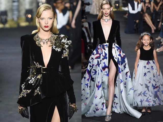 Thời trang - Elie Saab trình làng các mẫu váy lộng lẫy cho mẹ và bé