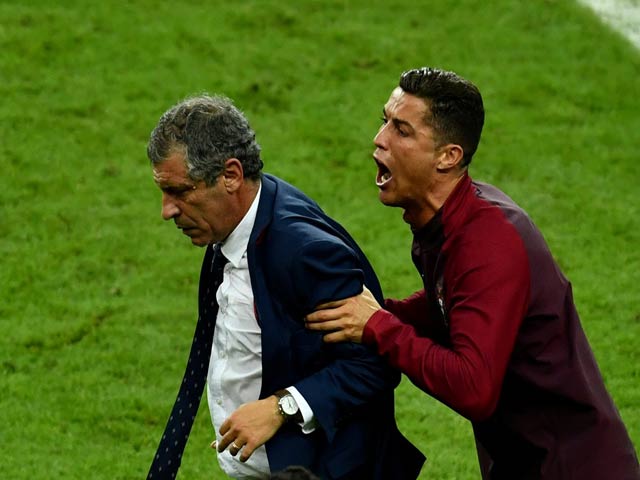 Bóng đá - Ronaldo vào sân “chỉ đạo”, Bồ Đào Nha vỡ òa ăn mừng Cup