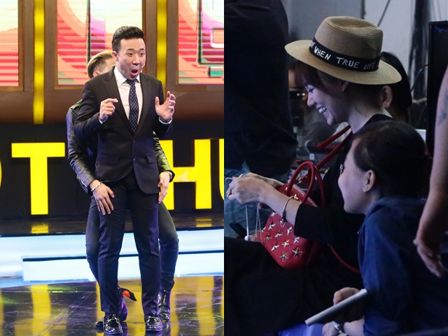 Phim - Trấn Thành bị "sàm sỡ" trên sân khấu khiến Hari cười ngất