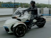 Thế giới xe - “Quái vật” 3 bánh Can-Am Spyder F3-S E Concept lộ diện