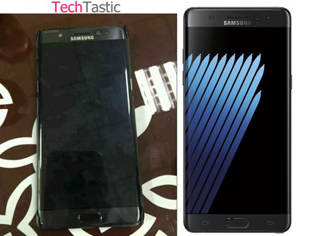 Dế sắp ra lò - Samsung Galaxy Note7 lộ ảnh thực tế, quét mống mắt