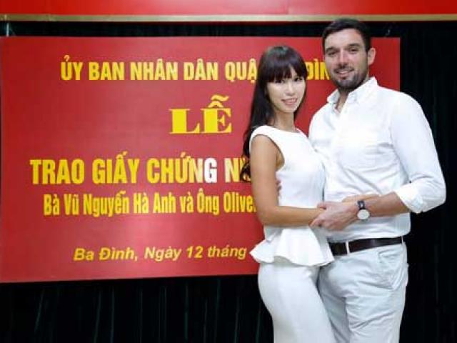 Ca nhạc - MTV - Ảnh kết hôn "bất thường" của chân dài Hà Anh gây ồn ào