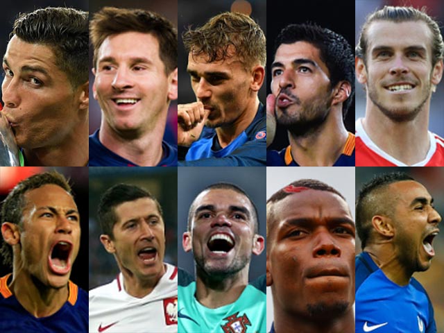 Bóng đá - Top 10 ứng viên QBV 2016: Griezmann vượt Suarez