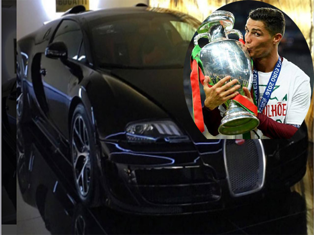 Tin tức ô tô - Ronaldo tậu siêu xe Bugatti Veyron mừng chức vô địch Euro