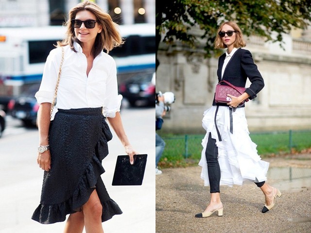 Thời trang - Váy xếp tầng và bản lĩnh cô nàng mặc đẹp