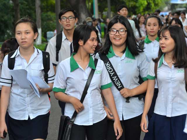 Giáo dục - du học - Phổ điểm thi THPT quốc gia không thấp