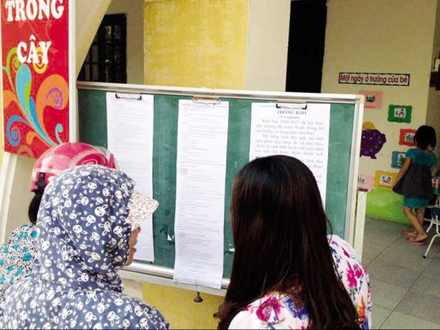 Giáo dục - du học - Cư dân chung cư khó “mơ” học mầm non công lập