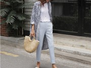 Thời trang công sở - Áo khoác chiffon – chất xúc tác cho mọi phong cách mùa hè