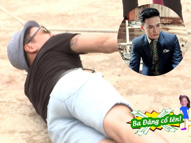 Phim - Hồng Đăng bò rạp người thi kéo co với các ông bố