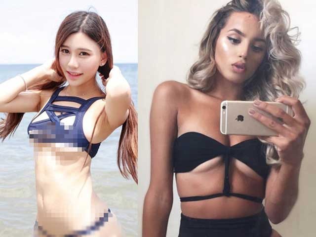 Bí quyết mặc đẹp - Hãng thời trang Nhật gây sốc với bikini dây táo bạo