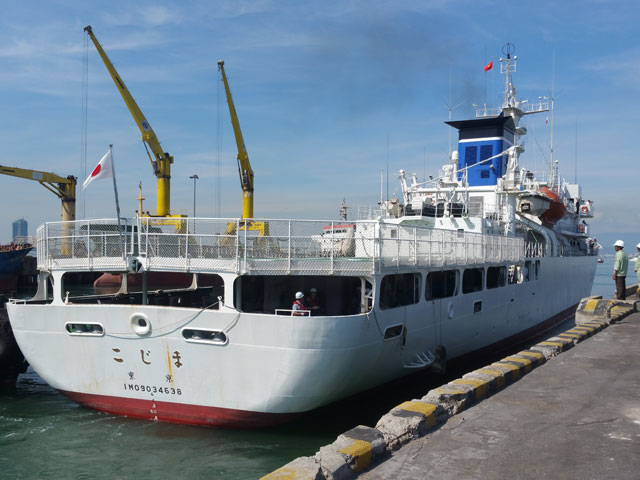 Tin tức trong ngày - Tàu Lực lượng bảo vệ bờ biển Nhật Bản cập cảng Tiên Sa