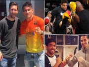 Bóng đá - Messi, Rô &quot;béo&quot;, Ibra từng &quot;quyết đấu&quot; với SAO UFC