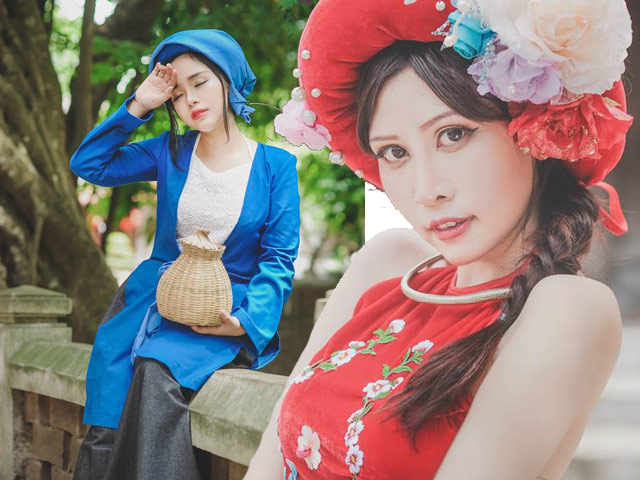 Bạn trẻ - Cuộc sống - Thiếu nữ Hà thành hóa thân Tấm – Cám đẹp như tranh