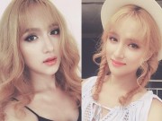 Ca nhạc - MTV - Không tin nổi cô gái &quot;tóc vàng hoe&quot; này là Hương Giang Idol