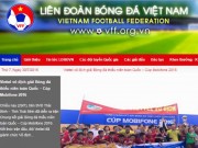 Bóng đá - Website LĐBĐ Việt Nam hoạt động trở lại sau sự cố tin tặc