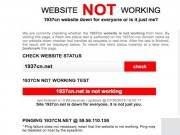 Công nghệ thông tin - Trang web của nhóm hacker 1937CN không thể truy cập