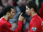 Bóng đá - Tiết lộ: Giggs suýt &quot;tẩn&quot; Ronaldo khi còn ở MU