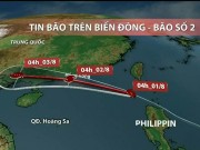 Tin tức trong ngày - Dự báo thời tiết VTV 1/8: Bão Nida vào biển Đông